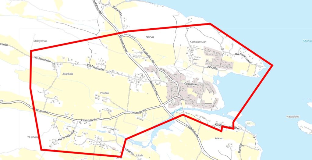 Veden jakelun keskeytys Narvassa ma 2.11.2026 klo 22 alkaen.